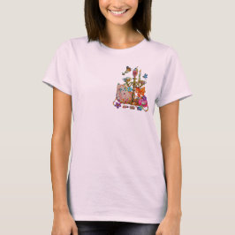 Süße Pastellfarben T-Shirt