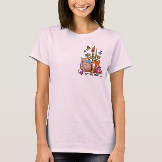 Süße Pastellfarben T-Shirt (Vorderseite)