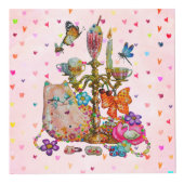 Süße Pastellfarben Würfel (Vorderseite)