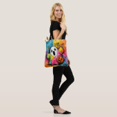 Süße Patchwork-Geister-Farben-Spritzkunst Tasche (Am Model)
