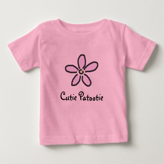 Süsse Patootie Baby T-shirt (Vorderseite)