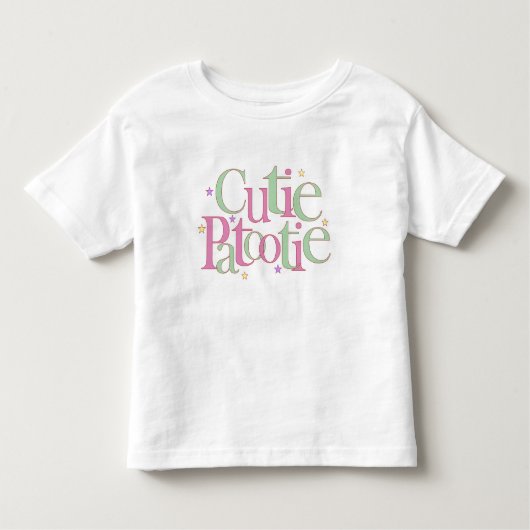 Süsse Patootie Kleinkind T-shirt (Vorderseite)