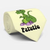 Süsse Patutie Dino Krawatte (Gerollt)