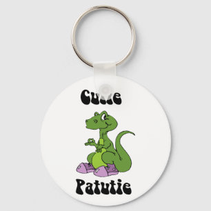 Süsse Patutie Dino Schlüsselanhänger