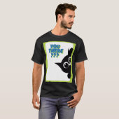 Süße Peekaboo-Katze T-Shirt (Vorne ganz)