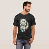 Süße Perserkatze T-Shirt (Vorne ganz)