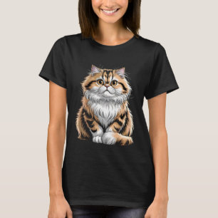 Süße persische getigerte Katze T-Shirt