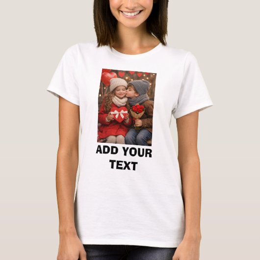 Süße Personalisierung T-Shirt (Vorderseite)