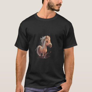 Süße Pferdeliebhaber Cute Horse Tier 1 T-Shirt