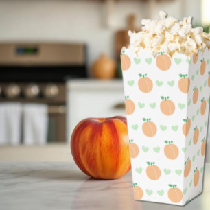 Süße Pfirsich elegante Babyparty Geschenkschachtel