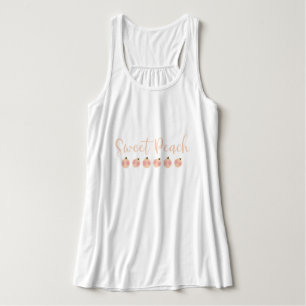 Süße Pfirsich Pfirsiche Hübsch Trendige Moderne Mo Tank Top