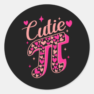 Süsse Pi Day Shirt 3.14159 Frauen Kinder Männer Ma Runder Aufkleber