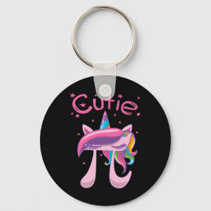Süsse Pi Day Unicorn Girls Schlüsselanhänger