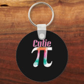 Süsse pi Mathematik unendliche Zahl Schlüsselanhänger (Vorderseite)