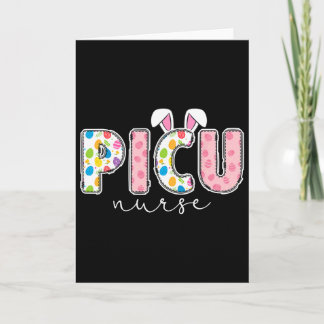 Süße Picu-Krankenschwester Osterhase Pädiatrische  Karte