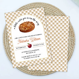 Süsse Pie Apple Pie Erntedank Babydusche Einladung