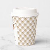 Süsse Pie Apple Pie Erntedank Babydusche Pappbecher (Links)