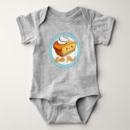 Süsse Pie Baby Bodysuit Baby Strampler (Vorderseite)