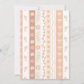 Süsse Pie Baby Dusche Danke Karte (Rückseite)