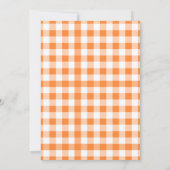 Süsse Pie Baby Dusche Einladung (Rückseite)