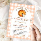 Süsse Pie Baby Dusche Einladung
