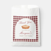 Süsse Pie Baby Dusche Gefallen Beutel Geschenktütchen (Vorderseite)
