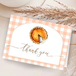 Süsse Pie Baby Dusche geklappt Danke Karte