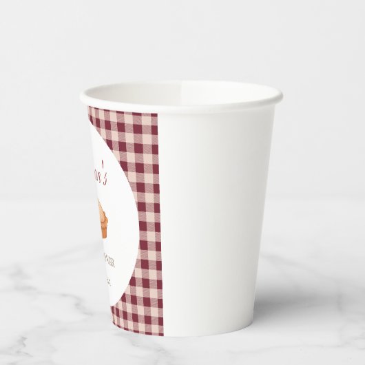 Süsse Pie Baby Dusche Pappbecher (Links)