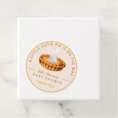 Süsse Pie Baby Dusche Vielen Dank Tag Geschenkanhänger (Beispiel)