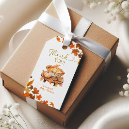 Süsse Pie Baby Shooting Tag Geschenkanhänger