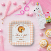 Süsse Pie Baby Shower Geschlecht Neutral Pappteller (Party)
