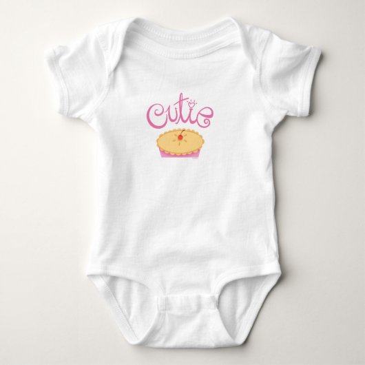 Süsse Pie Baby Strampler (Vorderseite)