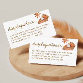 Süsse Pie Babydusche Begleitkarte