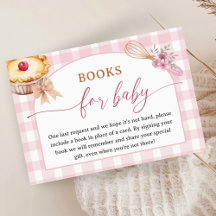 Süsse Pie Babydusche Mädchen Pink Bücher für Kinde