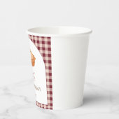 Süsse Pie Babydusche Papiertüten Pappbecher (Links)