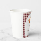 Süsse Pie Babydusche Papiertüten Pappbecher (Rechts)