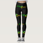 SÜSSE PIE BLACK & LIMON LEGGINS (Vorderseite)