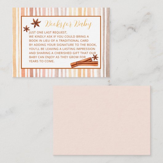 Süsse Pie Books for Baby Insert Card (Vorne/Hinten)