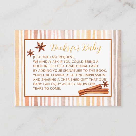 Süsse Pie Books for Baby Insert Card (Vorderseite)