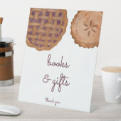 Süsse Pie Bücher und Geschenke Kinderdusche Zeiche Sockelschild (In Situ)