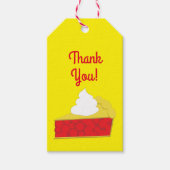 Süsse Pie Cherry 1. Geburtstag Party Thema Geschenkanhänger (Vorderseite)