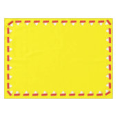 Süsse Pie Cherry 1. Geburtstag Party Thema Tischdecke (Vorderseite (Horizontal))