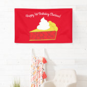 Süsse Pie Cherry Geburtstagsparty Banner (Insitu)
