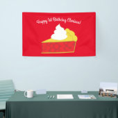 Süsse Pie Cherry Geburtstagsparty Banner (Messeveranstaltung)