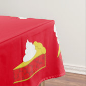 Süsse Pie Cherry Geburtstagsparty Tischdecke (Beispiel)