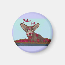 Süße Pie Chihuahua Magnet