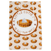 Süsse Pie Erntedank Baby Showbeutel Mittlere Geschenktüte (Rückseite)