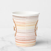 Süsse Pie Erntedank Babydusche Papiertüten Pappbecher (Rechts)