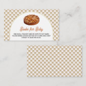 Süsse Pie Erntedank Books for Baby Begleitkarte (Vorne/Hinten)