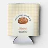 Süsse Pie Erntedank Fall Baby Dusche Dosenkühler (Vorderseite)